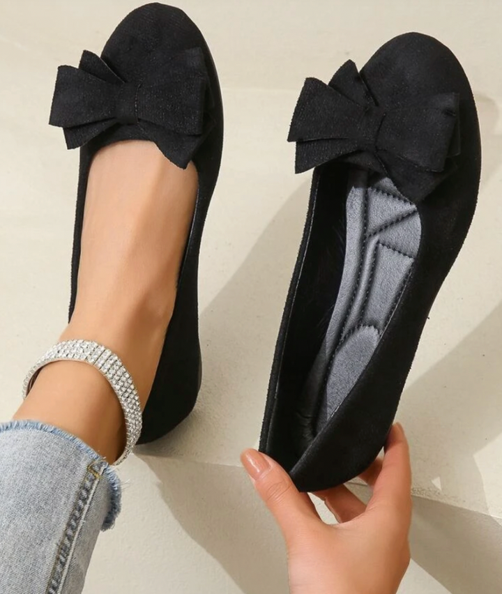 Biruvi | Women’s Round Tow Flat Shoes