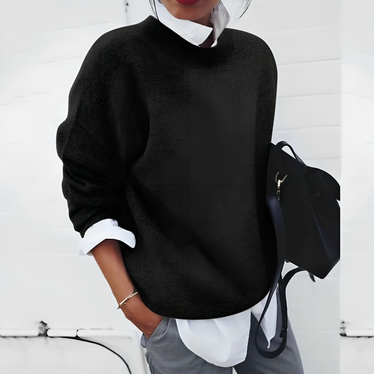 Biruvi | Women’s Vintage Knit Pullover Sweater