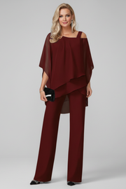 Lauren | Off-Shoulder Flowing Wide-Leg Jumpsuit