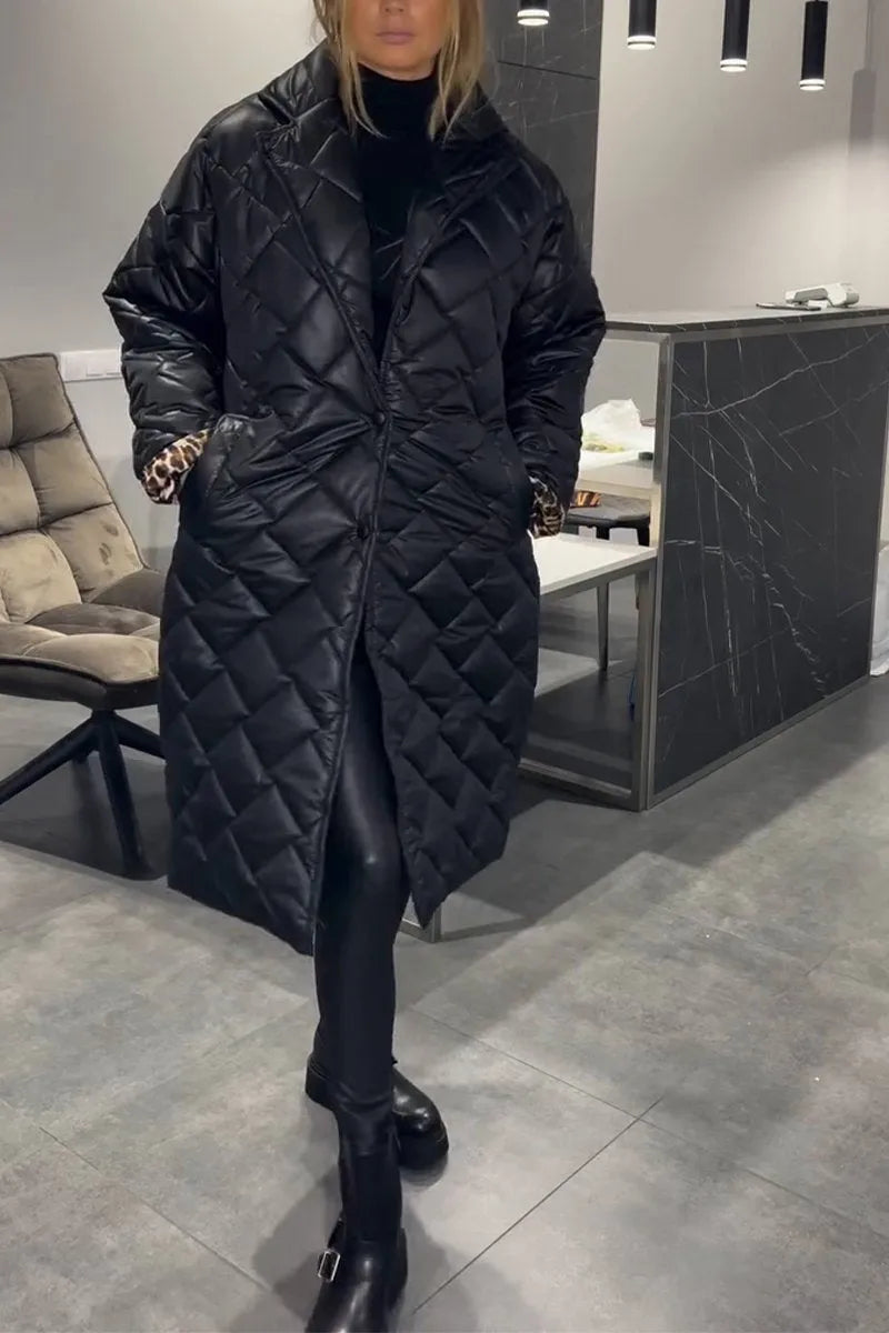 Alaia | Tailored Leopard Print Coat
