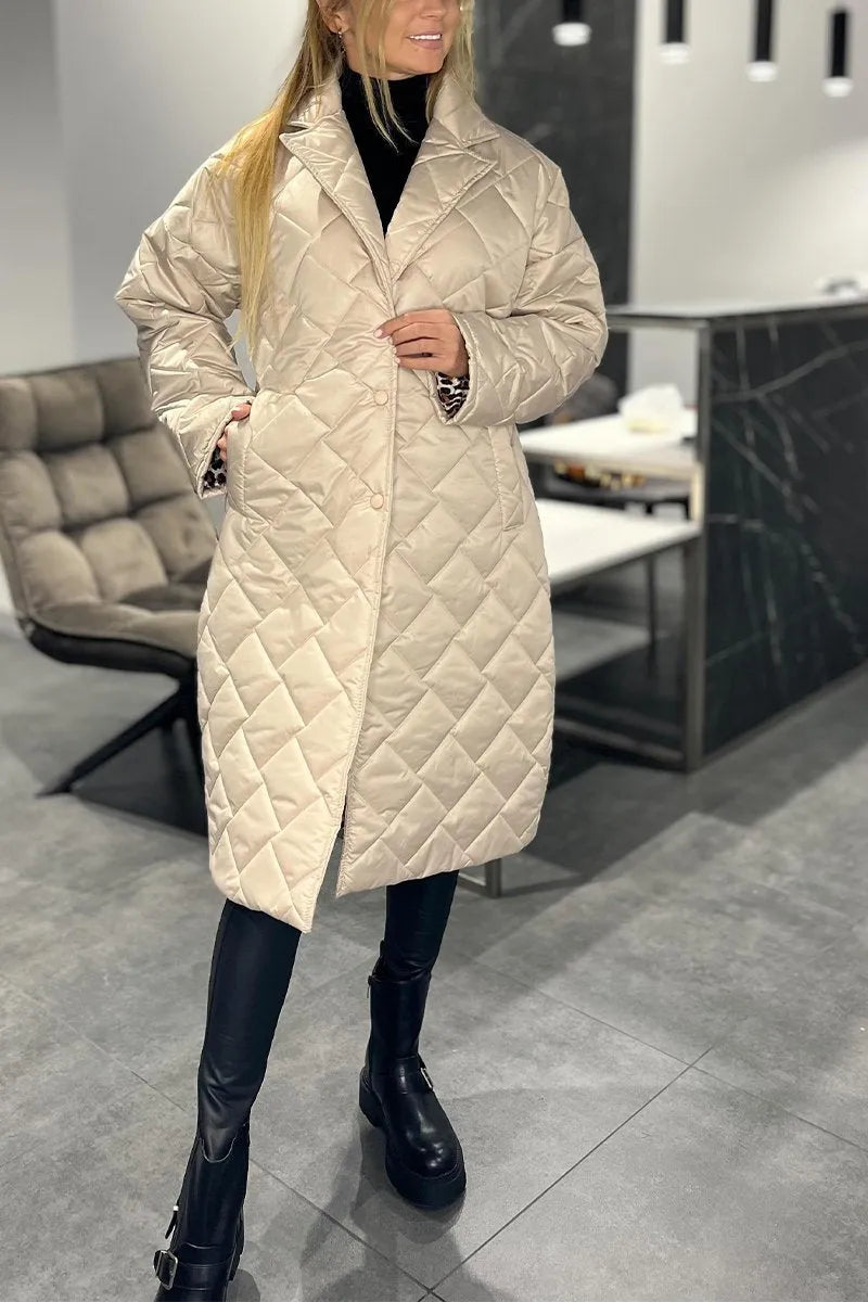 Alaia | Tailored Leopard Print Coat