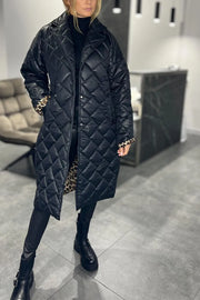 Alaia | Tailored Leopard Print Coat