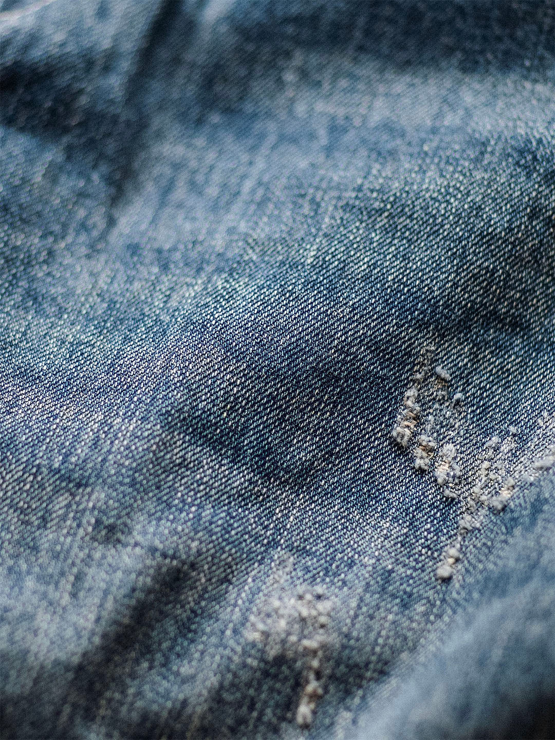 Alaric | Relaxed Fit Distressed Denim Overalls