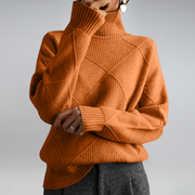 Amelia | Fitted Turtleneck Cashmere Sweater