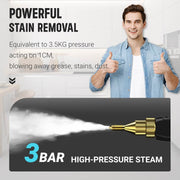 Amplify | Handheld Steam Cleaner – 2500W Power + High-Temperature Pressurized Steam