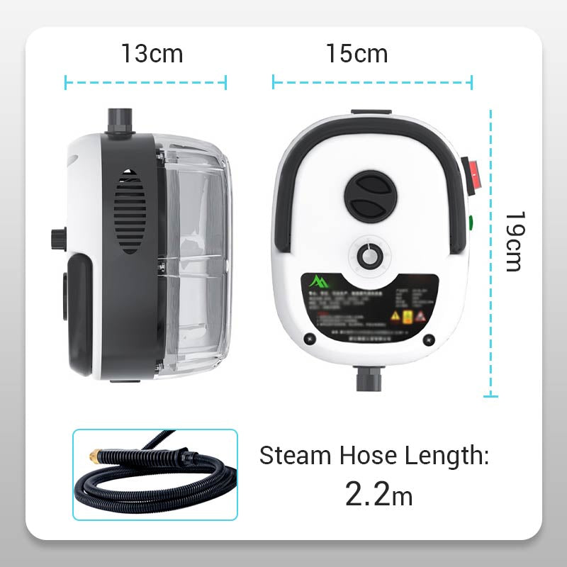 Amplify | Handheld Steam Cleaner – 2500W Power + High-Temperature Pressurized Steam