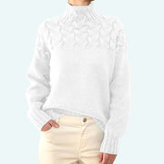 Arabella | Fitted Turtleneck Knit Sweater