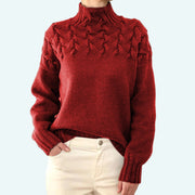 Arabella | Fitted Turtleneck Knit Sweater