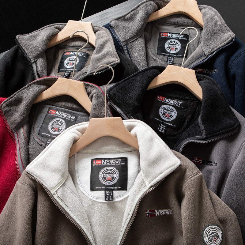 Arden | Regular Fit Zip-Up Fleece Jacket