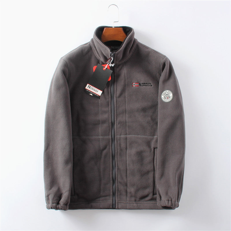 Arden | Regular Fit Zip-Up Fleece Jacket