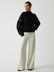 Ariadne | Oversized Mock Neck Sweater