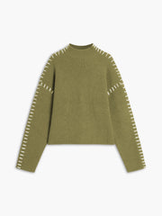 Ariadne | Oversized Mock Neck Sweater