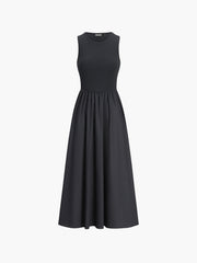 Arianna | Relaxed Fit Crew Neck Maxi Dress