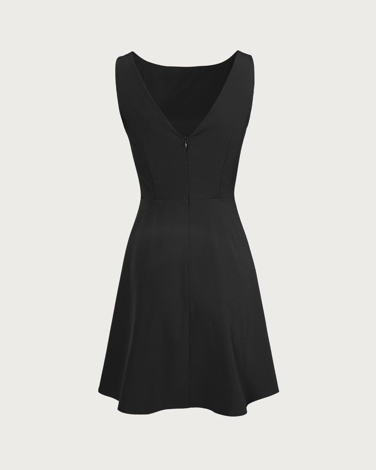 Avery | Fitted Sleeveless High-Waisted Ladies Day Dress