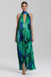 Beatrice | Sleeveless Pleated Maxi Dress