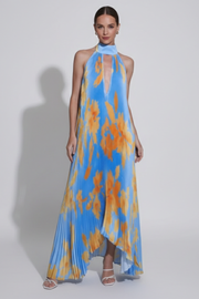 Beatrice | Sleeveless Pleated Maxi Dress