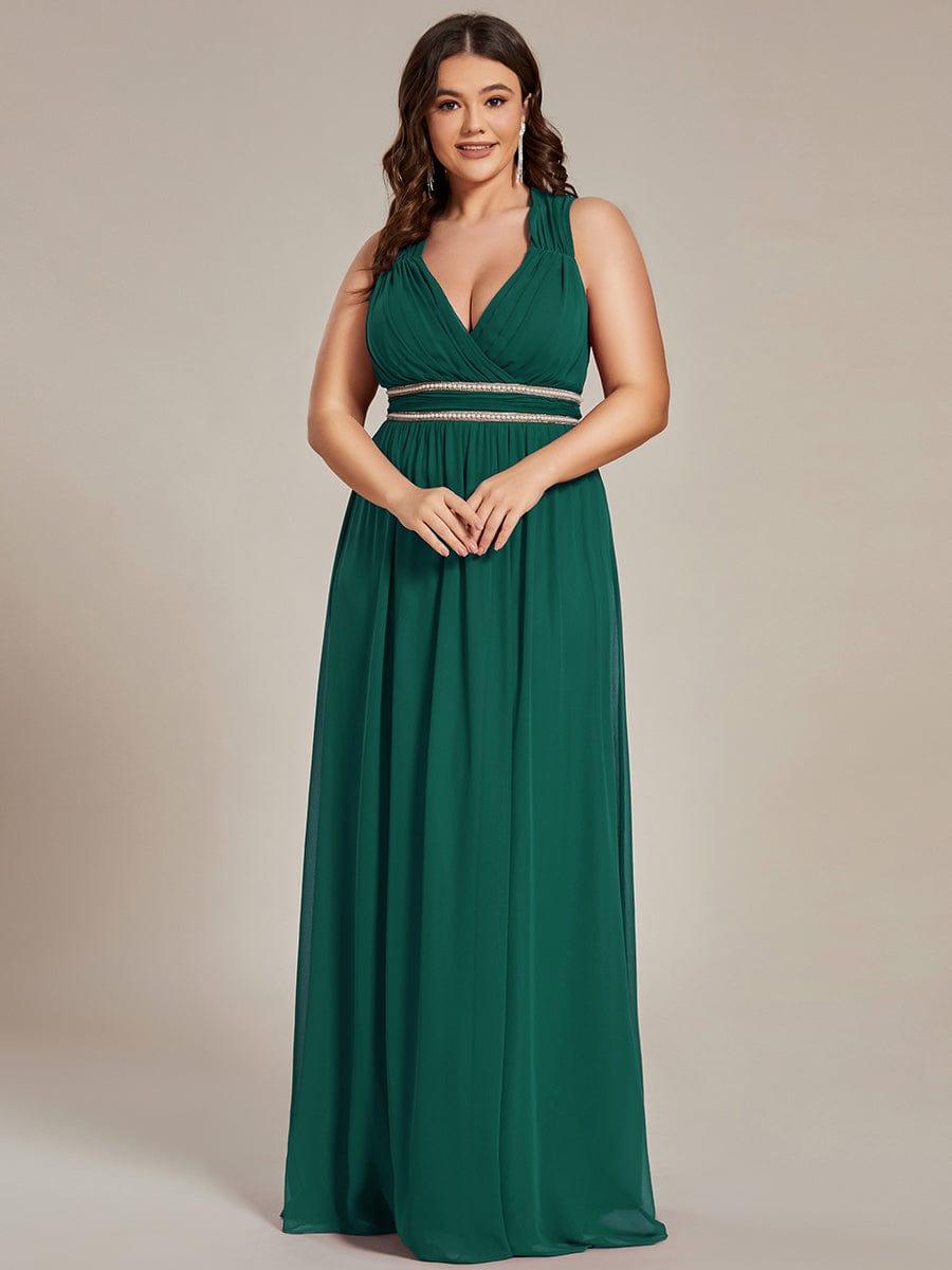 Bellamy | Sleeveless Grecian Bridesmaid Dress