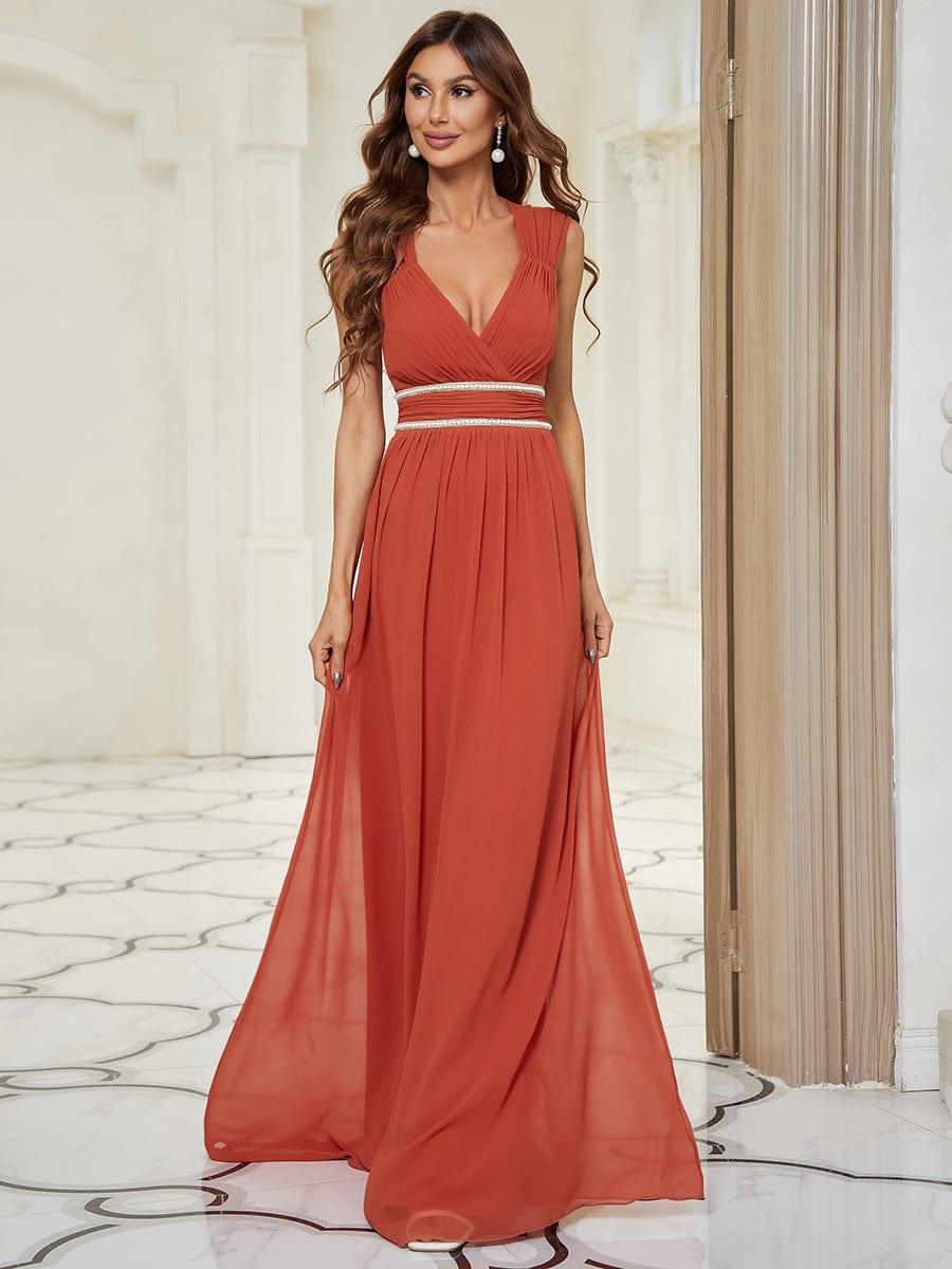 Bellamy | Sleeveless Grecian Bridesmaid Dress