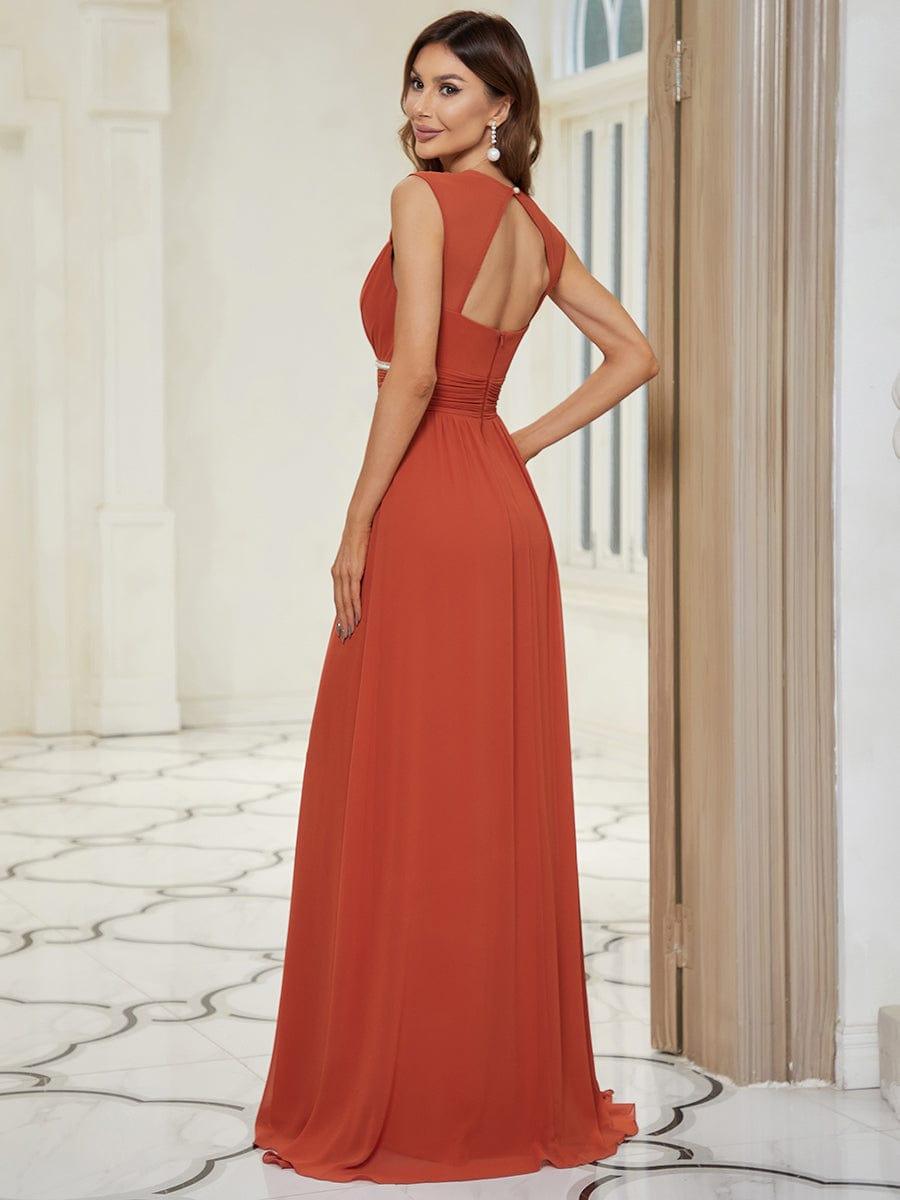 Bellamy | Sleeveless Grecian Bridesmaid Dress