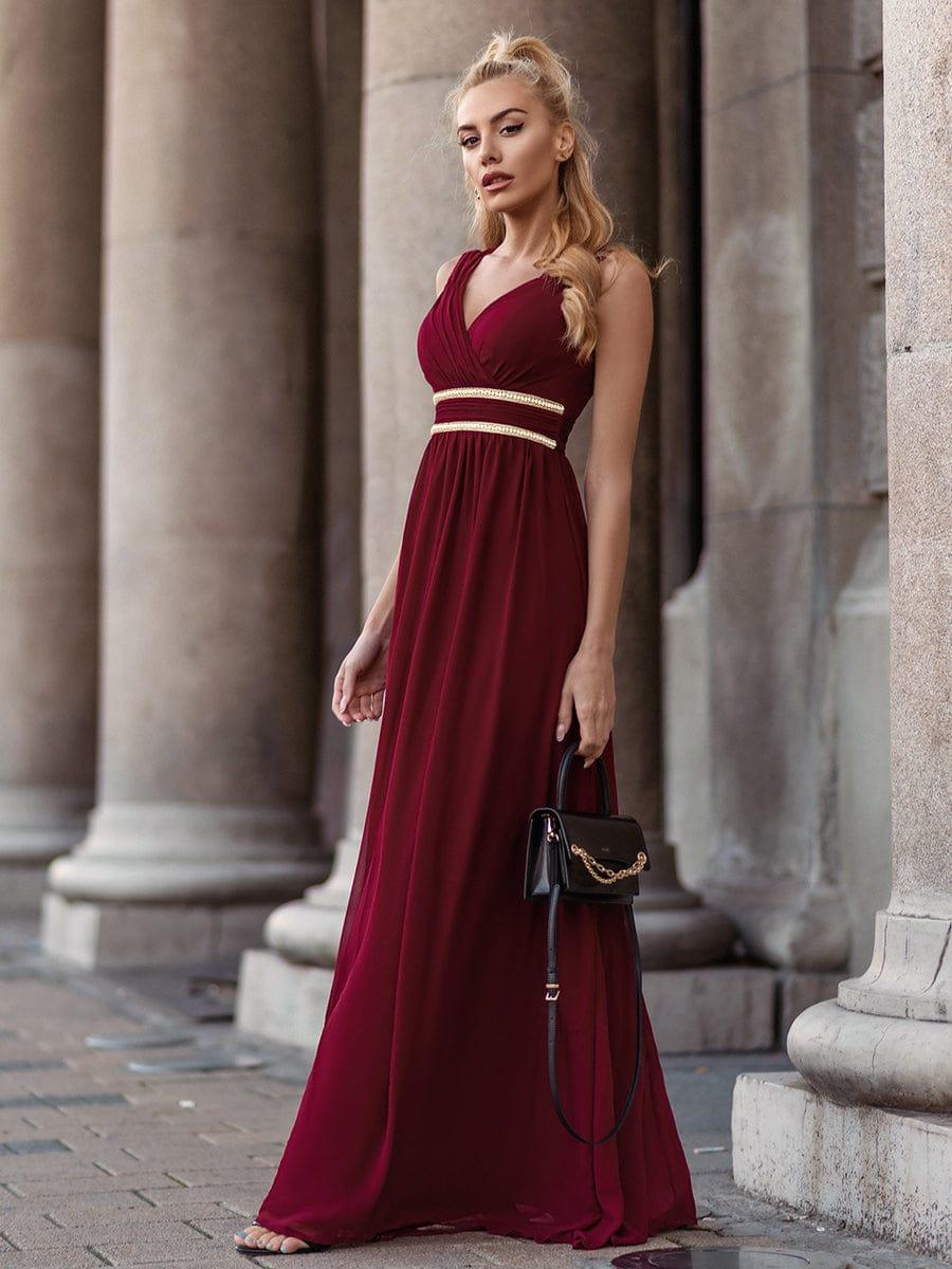 Bellamy | Sleeveless Grecian Bridesmaid Dress