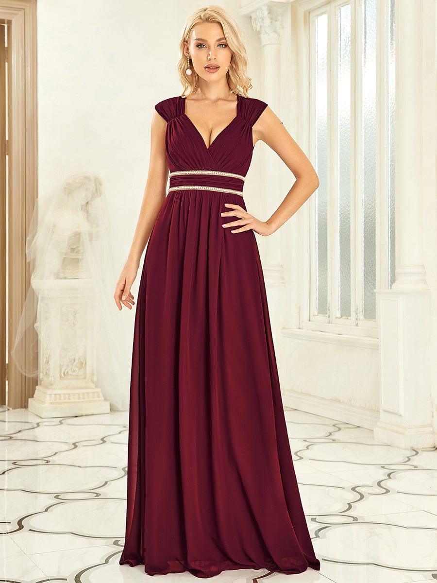 Bellamy | Sleeveless Grecian Bridesmaid Dress