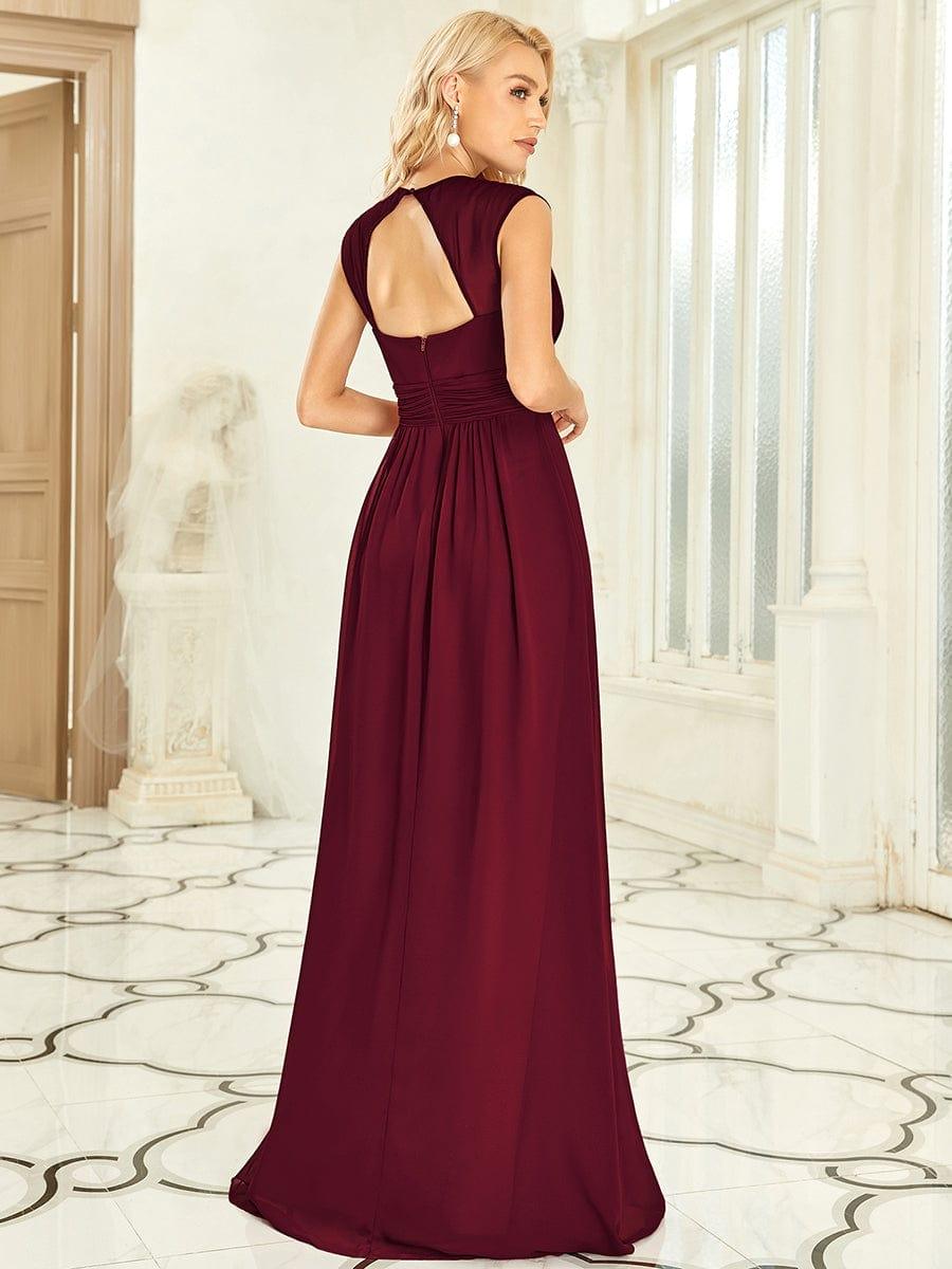 Bellamy | Sleeveless Grecian Bridesmaid Dress
