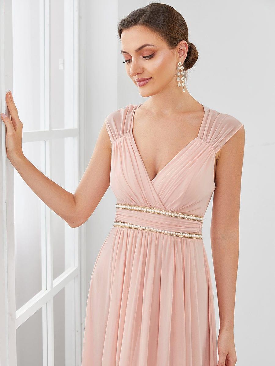 Bellamy | Sleeveless Grecian Bridesmaid Dress