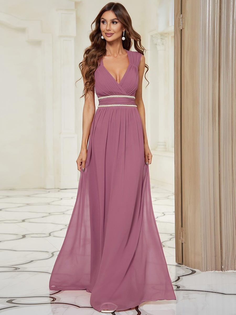 Bellamy | Sleeveless Grecian Bridesmaid Dress