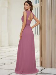 Bellamy | Sleeveless Grecian Bridesmaid Dress