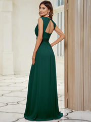 Bellamy | Sleeveless Grecian Bridesmaid Dress