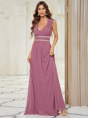 Bellamy | Sleeveless Grecian Bridesmaid Dress
