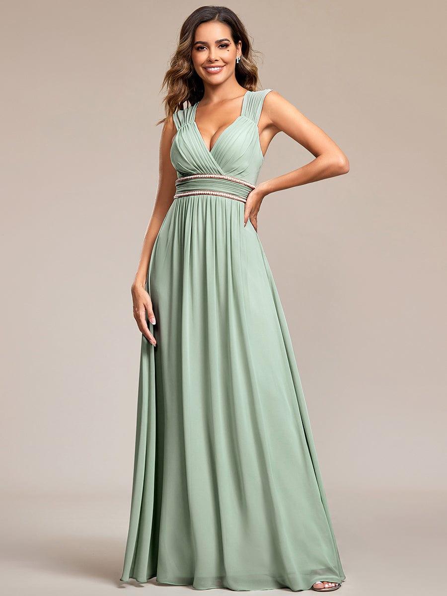 Bellamy | Sleeveless Grecian Bridesmaid Dress