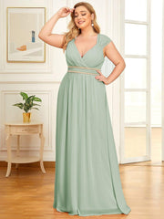 Bellamy | Sleeveless Grecian Bridesmaid Dress