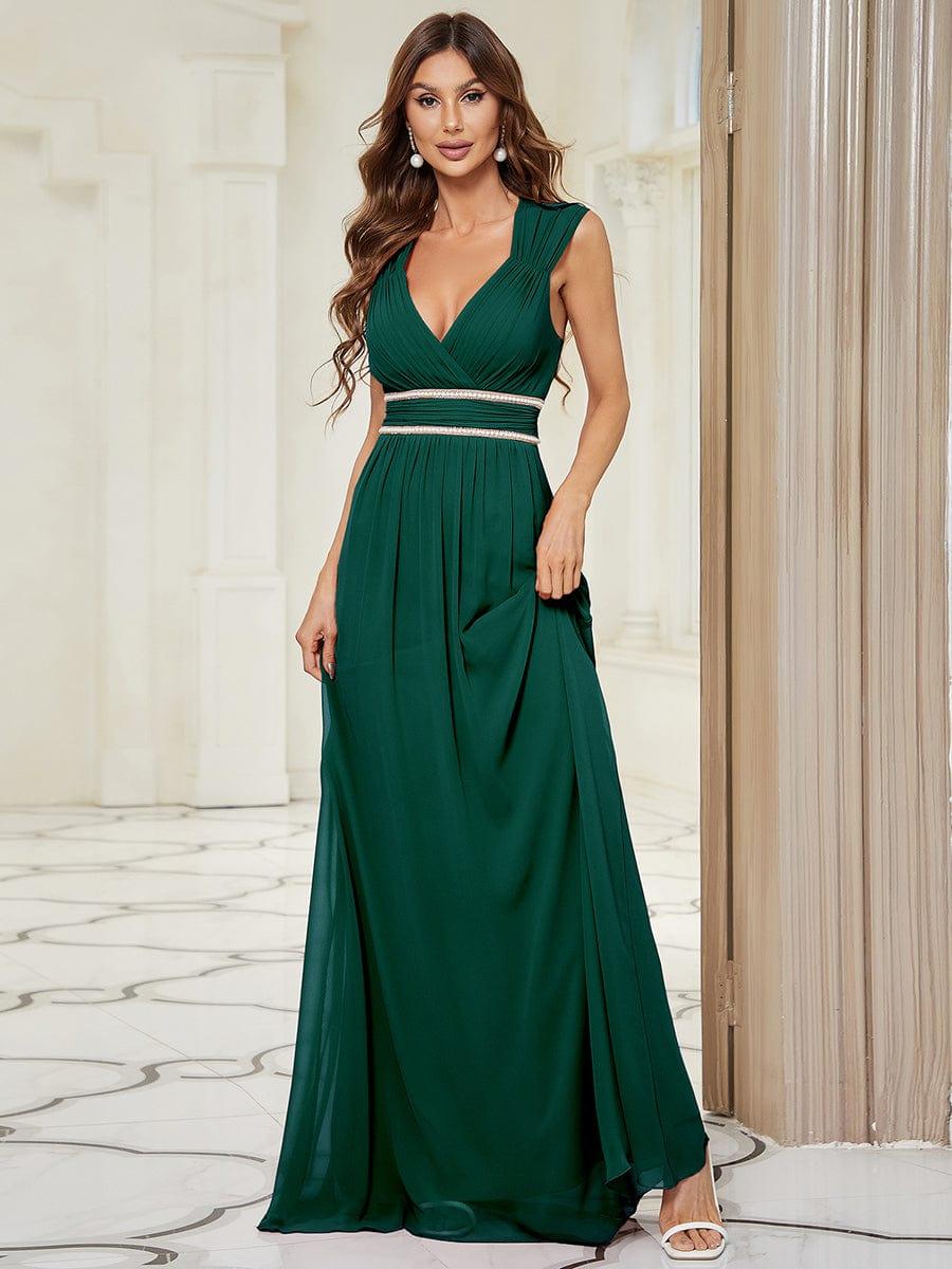 Bellamy | Sleeveless Grecian Bridesmaid Dress