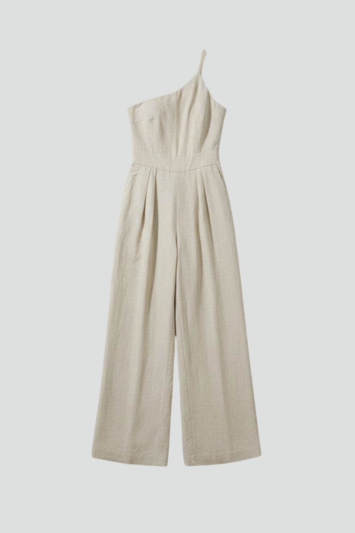 Blythe | One-Shoulder Wide-Leg Jumpsuit