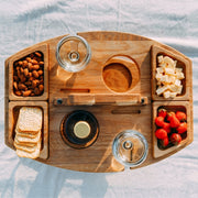Spencer | Serving Tray with Compartments for Wine and Aperitifs Outdoor Use