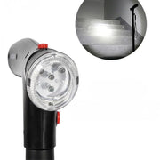 Cambridge | Folding Cane with Dual Handles, Alarm, and Light for Mobility Support and Safety