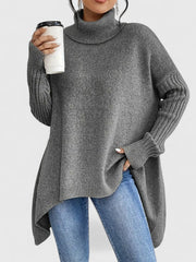 Camille | Classic Roll Neck Fitted Jumper