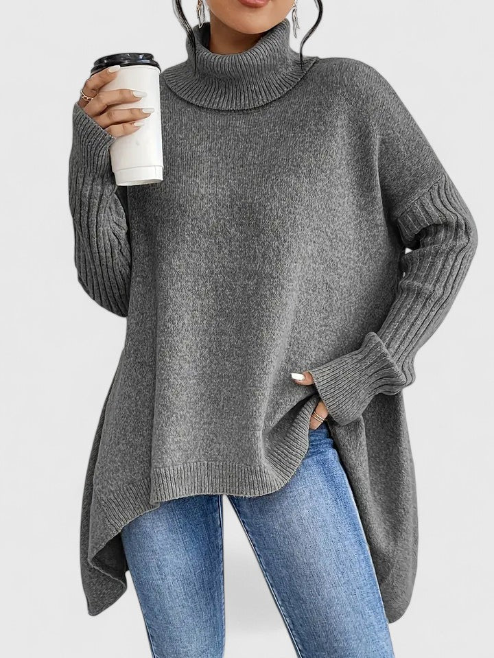 Camille | Classic Roll Neck Fitted Jumper