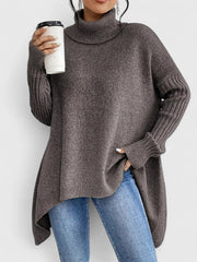 Camille | Classic Roll Neck Fitted Jumper