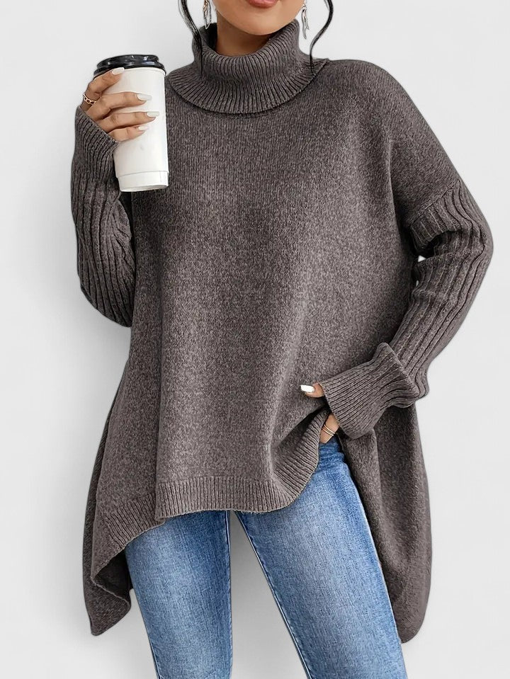 Camille | Classic Roll Neck Fitted Jumper