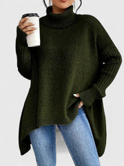 Camille | Classic Roll Neck Fitted Jumper