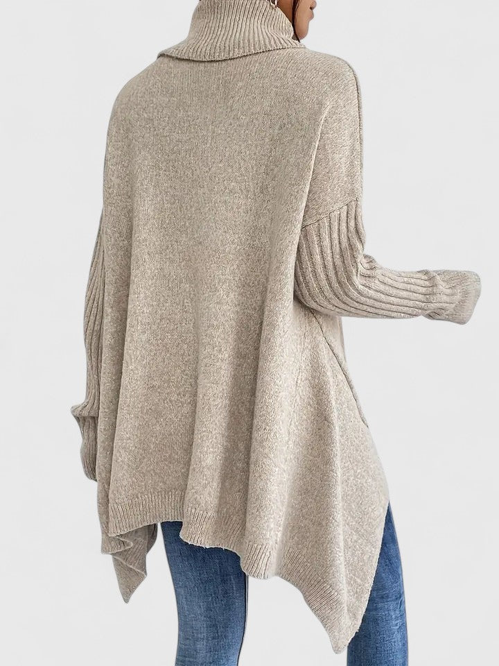 Camille | Classic Roll Neck Fitted Jumper