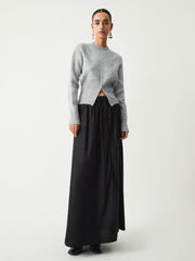 Camille | Relaxed Fit Half-Zip Fuzzy Sweater