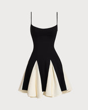Claire | Natural Waist A-Line Mini Dress Concert Outfit