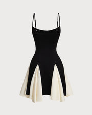 Claire | Natural Waist A-Line Mini Dress Concert Outfit
