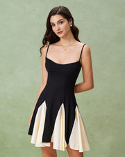 Claire | Natural Waist A-Line Mini Dress Concert Outfit