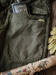 Cosima | Relaxed Fit Cotton Bib Overalls