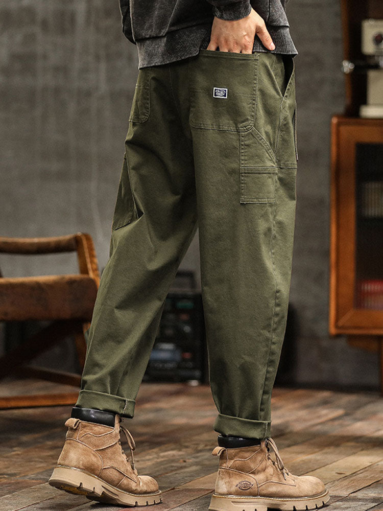 Cyrus | Relaxed Fit Casual Utility Pants