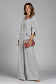 Daniela | Relaxed Fit Two-Piece Wide-Leg Set